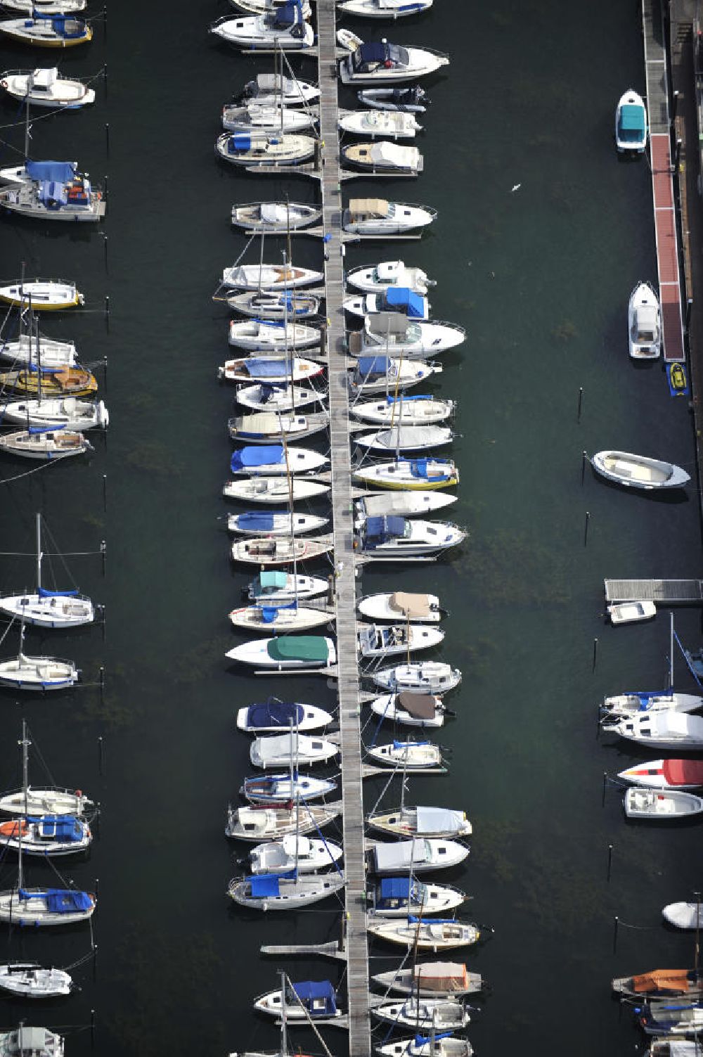 Luftbild Neustadt in Holstein - Yachthafen in Neustadt an der Ostsee