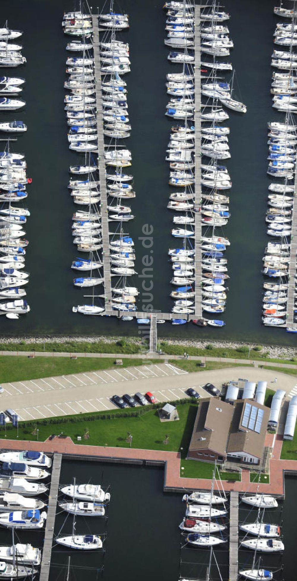 Luftbild Neustadt in Holstein - Yachthafen in Neustadt an der Ostsee