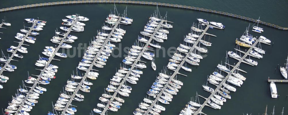 Luftbild Neustadt in Holstein - Yachthafen in Neustadt an der Ostsee