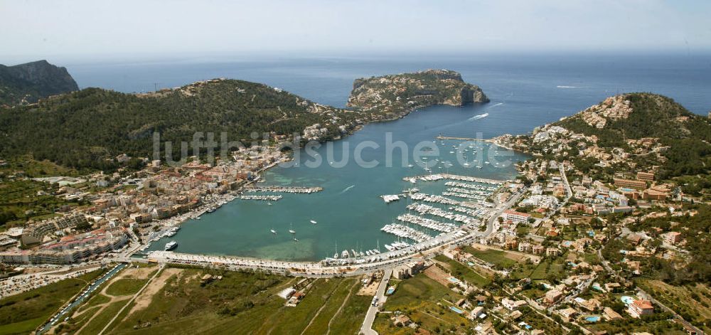 Port d’Andratx aus der Vogelperspektive: Yachthafen von Port d?Andratx