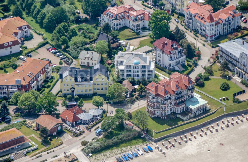 Ostseebad Kühlungsborn aus der Vogelperspektive: Yachthafen am Uferbereich der Ostsee in Ostseebad Kühlungsborn im Bundesland Mecklenburg-Vorpommern, Deutschland