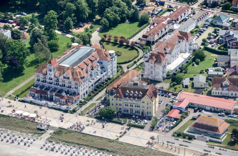 Luftbild Ostseebad Kühlungsborn - Yachthafen am Uferbereich der Ostsee in Ostseebad Kühlungsborn im Bundesland Mecklenburg-Vorpommern, Deutschland