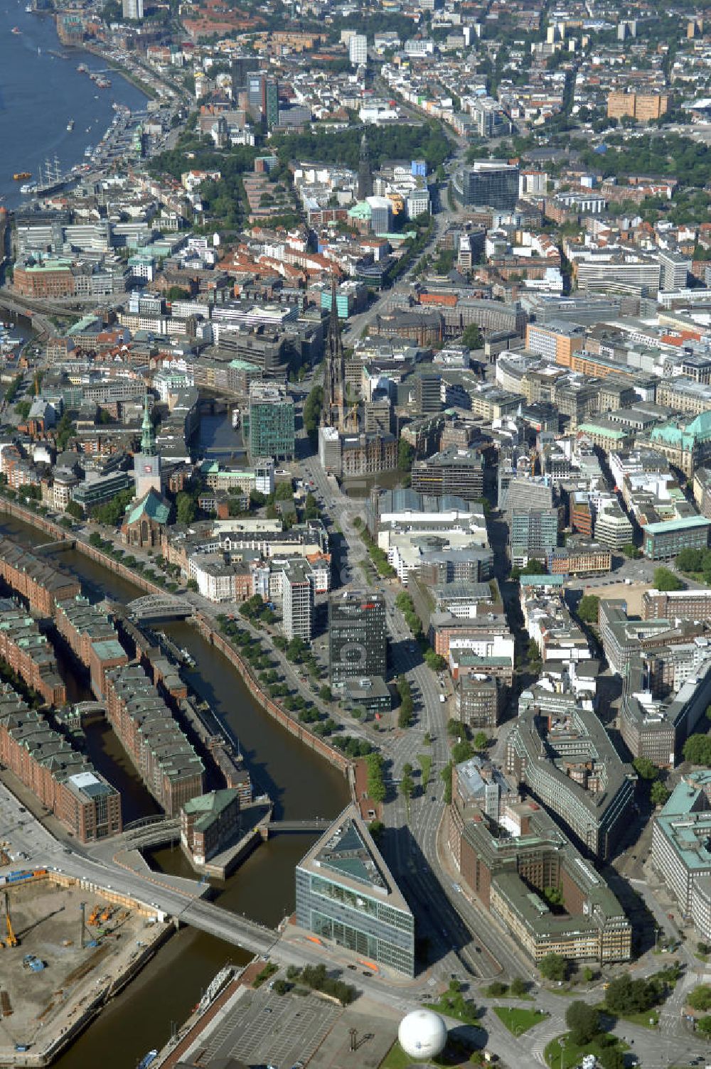 Luftaufnahme Hamburg - ZDF Landesstudio Hamburg