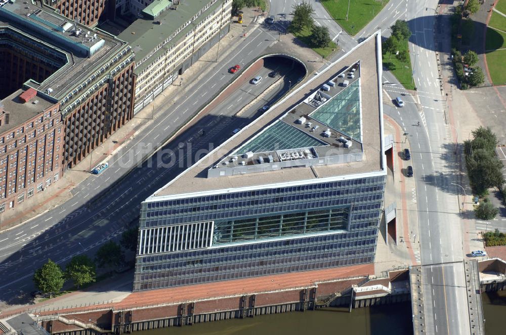 Hamburg aus der Vogelperspektive: ZDF Landesstudio Hamburg