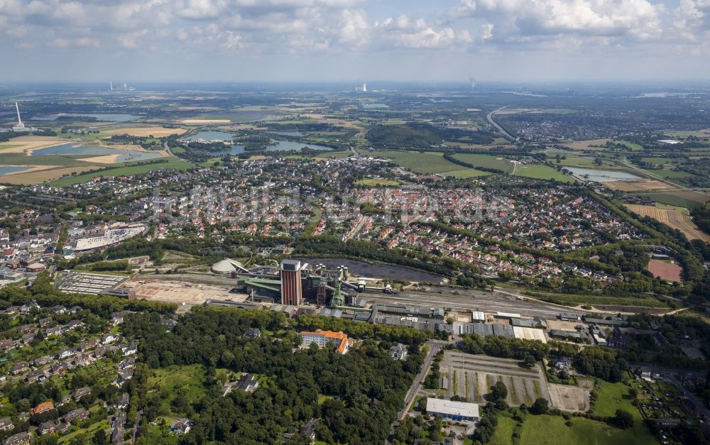 Luftaufnahme Kamp-Lintfort - Zeche Friedrich Heinrich in Kamp-Lintfort im Bundesland Nordrhein-Westfalen