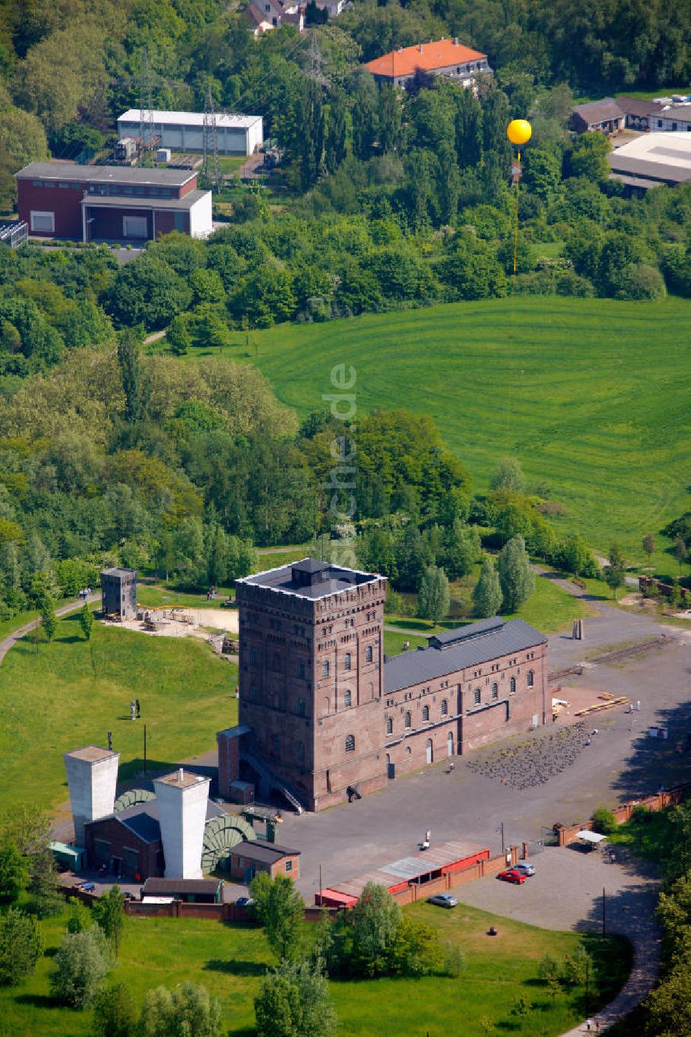 Bochum aus der Vogelperspektive: Zeche Hannover in Bochum