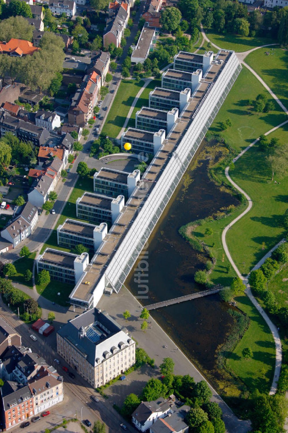 Luftaufnahme Gelsenkirchen - Zeche Ver. Rheinelbe & Alma - Rheinelbe 6 in Gelsenkirchen