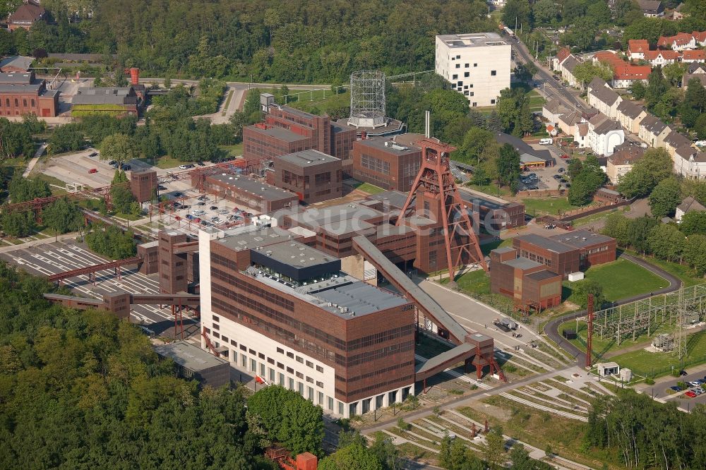 Essen OT Stoppenberg aus der Vogelperspektive: Zeche Zollverein im Stadtteil Stoppenberg in Essen im Bundesland Nordrhein-Westfalen