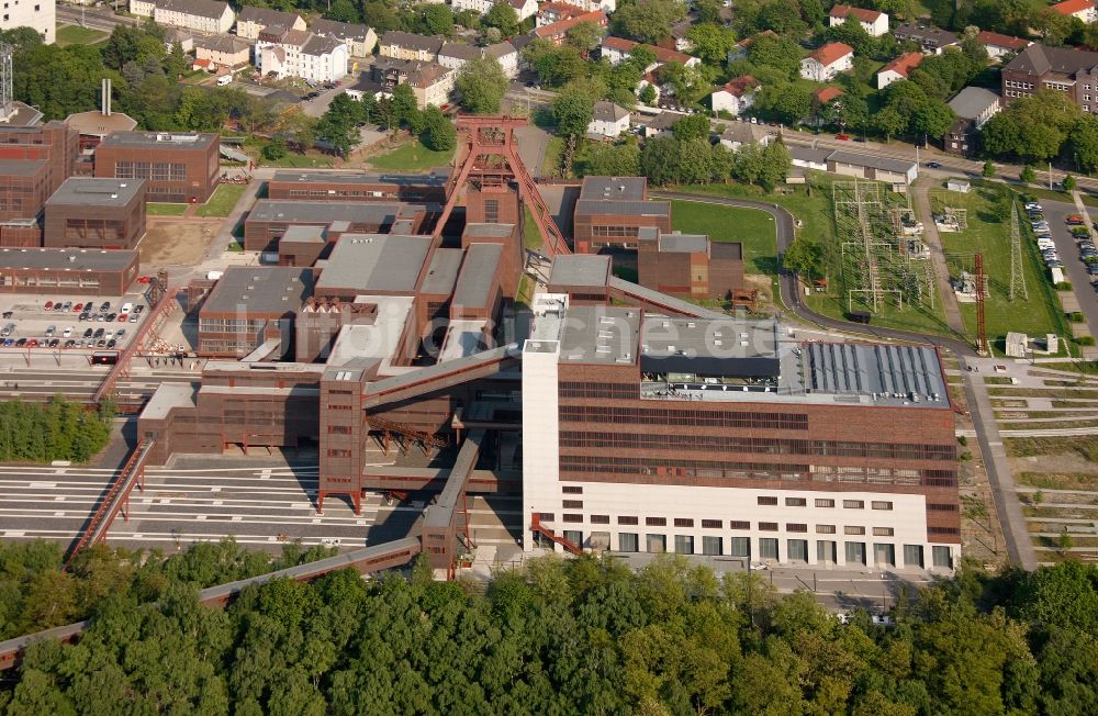 Luftbild Essen OT Stoppenberg - Zeche Zollverein im Stadtteil Stoppenberg in Essen im Bundesland Nordrhein-Westfalen