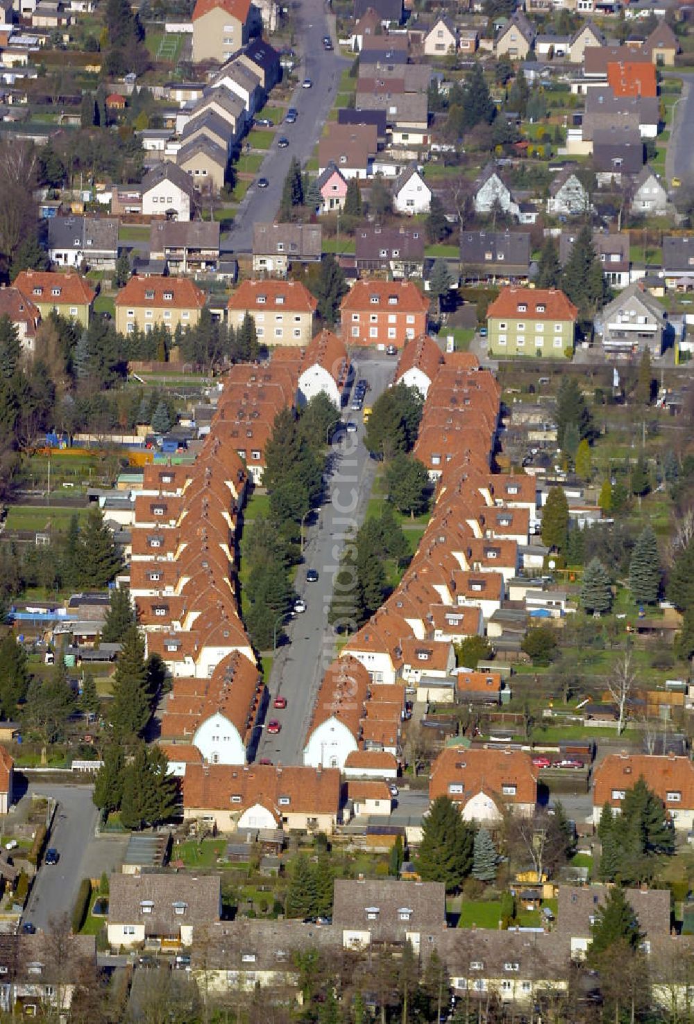 Ahlen aus der Vogelperspektive: Zechensiedlung Ahlen