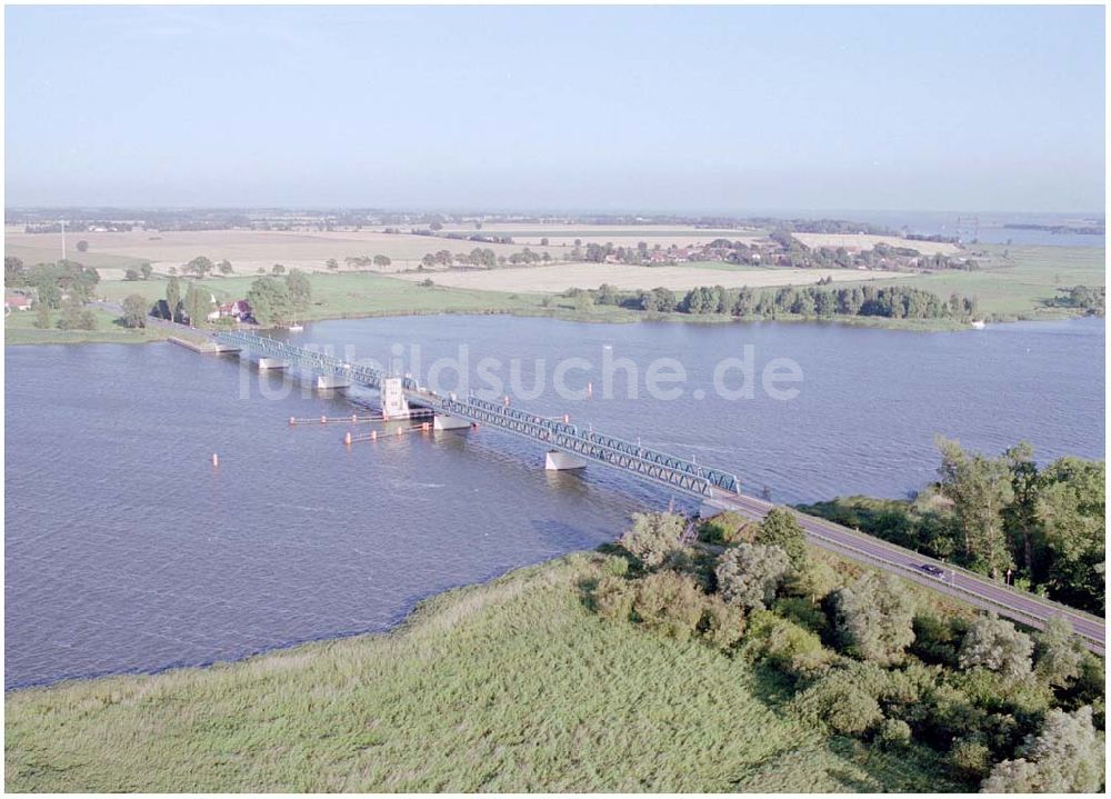 Usedom aus der Vogelperspektive: Zecheriner Brücke