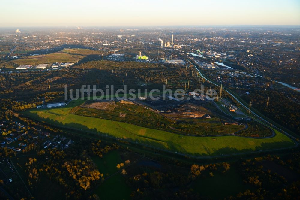 Gelsenkirchen aus der Vogelperspektive: Zentraldeponie in Gelsenkirchen im Bundesland Nordrhein-Westfalen