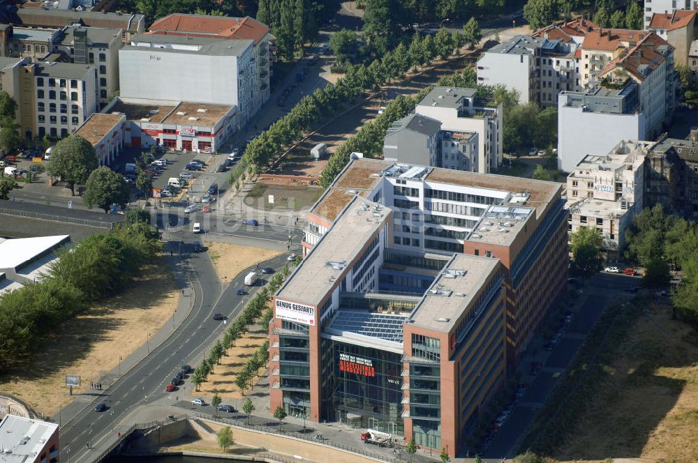 Berlin von oben - Zentrale der Gewerkschaft Verdi in Berlin