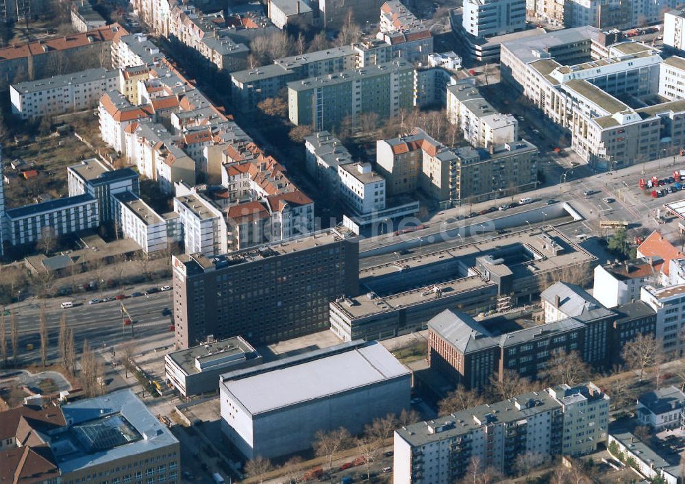 Luftbild Berlin - Wilmersdorf - Zentrale der Landesbank Berlin an der Bundesallee in Berlin-Wilmersdorf.