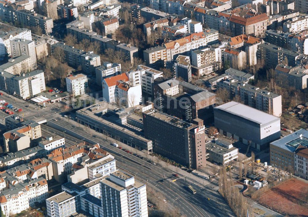 Luftaufnahme Berlin - Wilmersdorf - Zentrale der Landesbank Berlin an der Bundesallee in Berlin-Wilmersdorf.