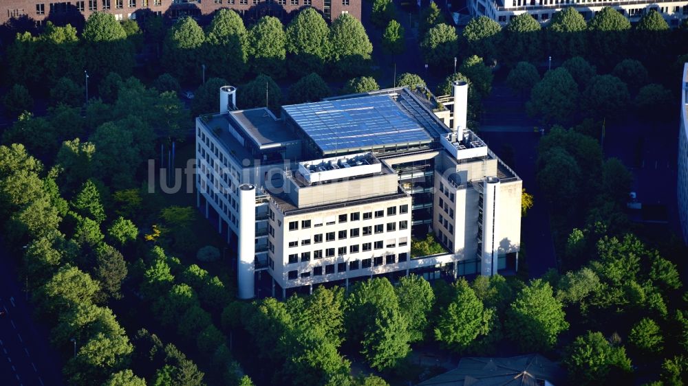 Bonn aus der Vogelperspektive: Zentrale der Volksbank Köln Bonn eG in Bonn im Bundesland Nordrhein-Westfalen, Deutschland