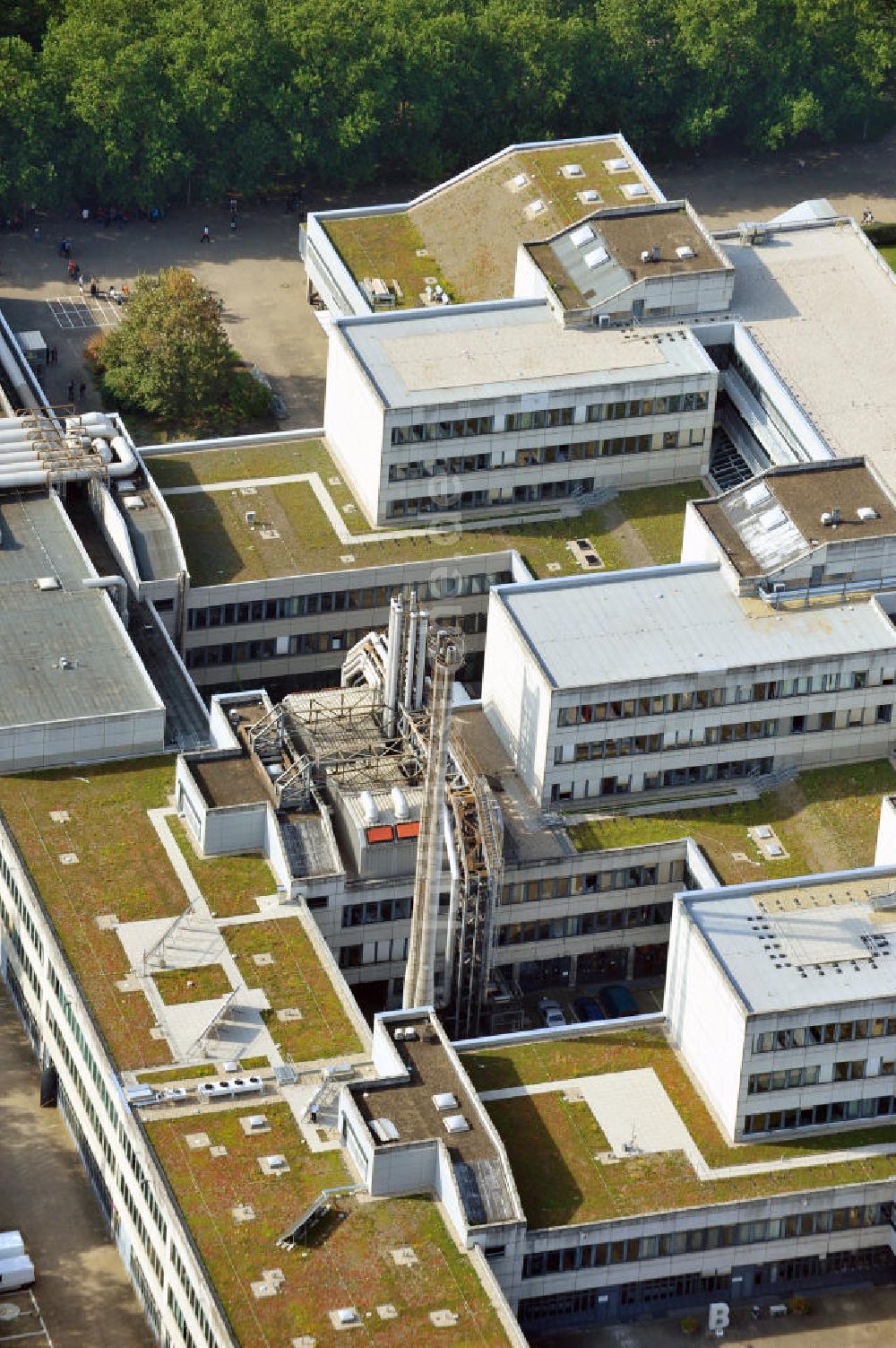 Berlin von oben - Zentraler Campus der Beuth Hochschule für Technik Berlin