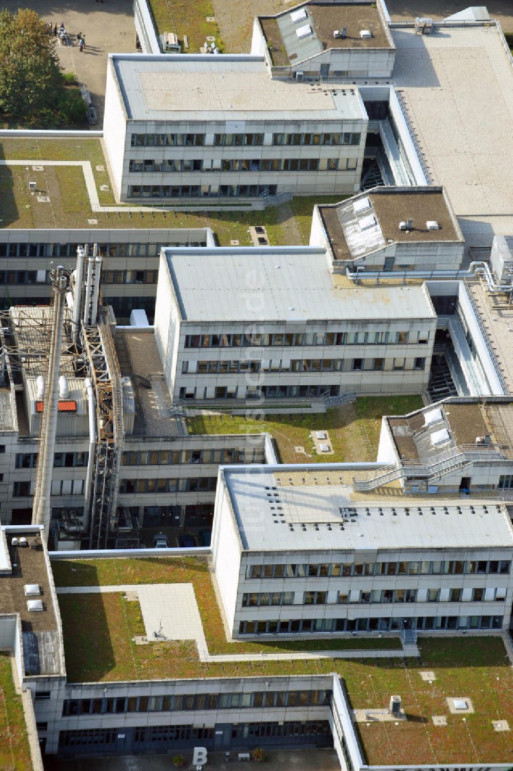 Berlin aus der Vogelperspektive: Zentraler Campus der Beuth Hochschule für Technik Berlin