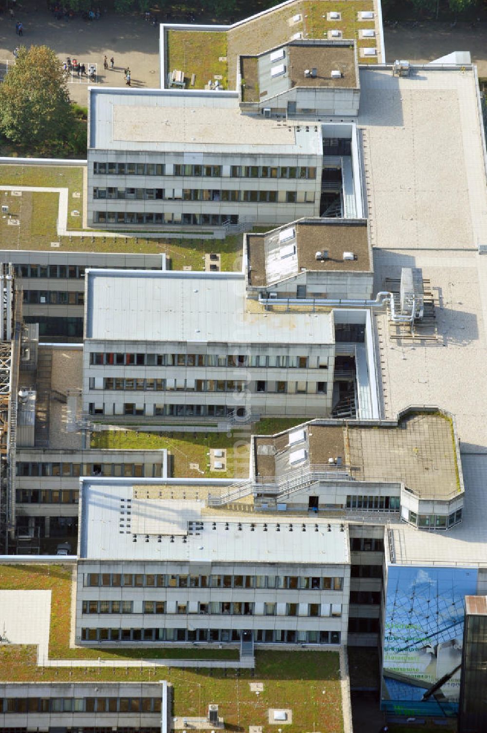 Luftbild Berlin - Zentraler Campus der Beuth Hochschule für Technik Berlin