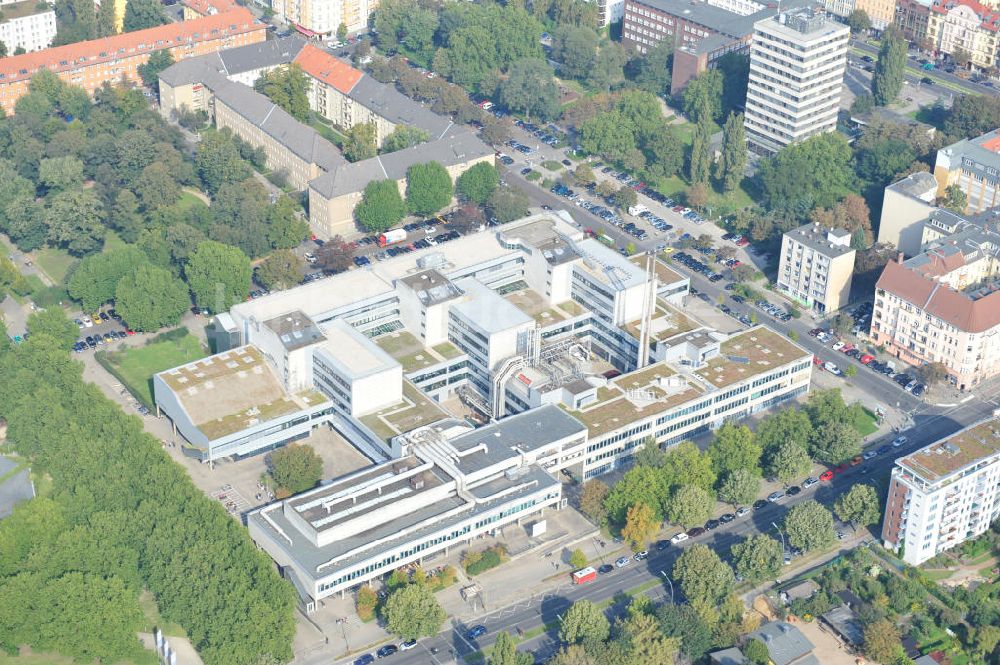 Berlin aus der Vogelperspektive: Zentraler Campus der Beuth Hochschule für Technik Berlin