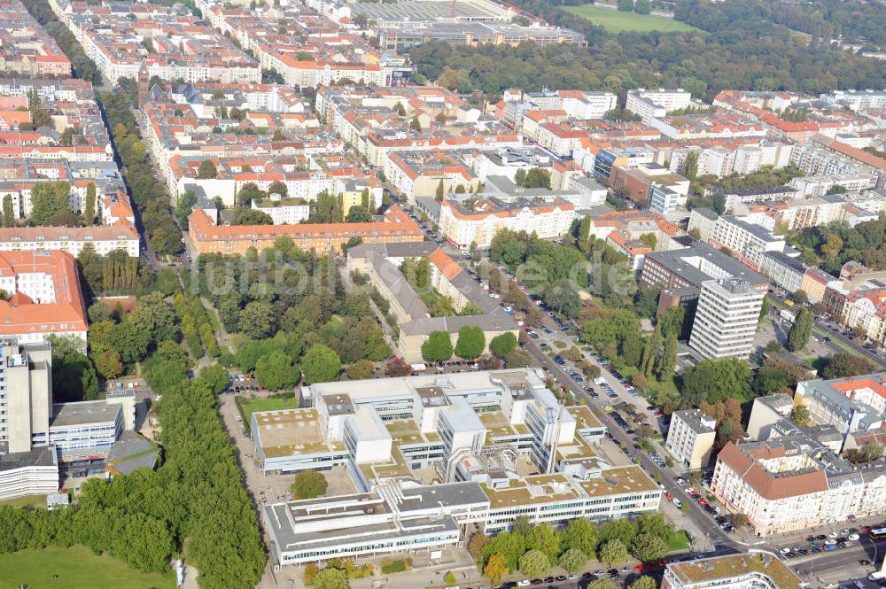 Luftaufnahme Berlin - Zentraler Campus der Beuth Hochschule für Technik Berlin