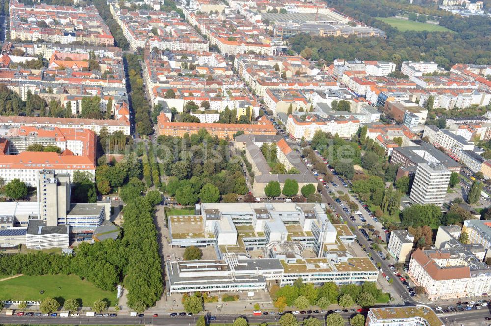 Berlin von oben - Zentraler Campus der Beuth Hochschule für Technik Berlin