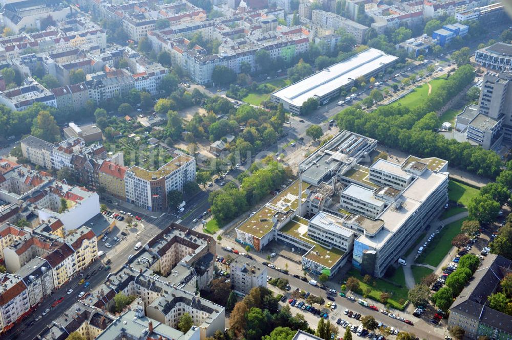 Berlin aus der Vogelperspektive: Zentraler Campus der Beuth Hochschule für Technik Berlin