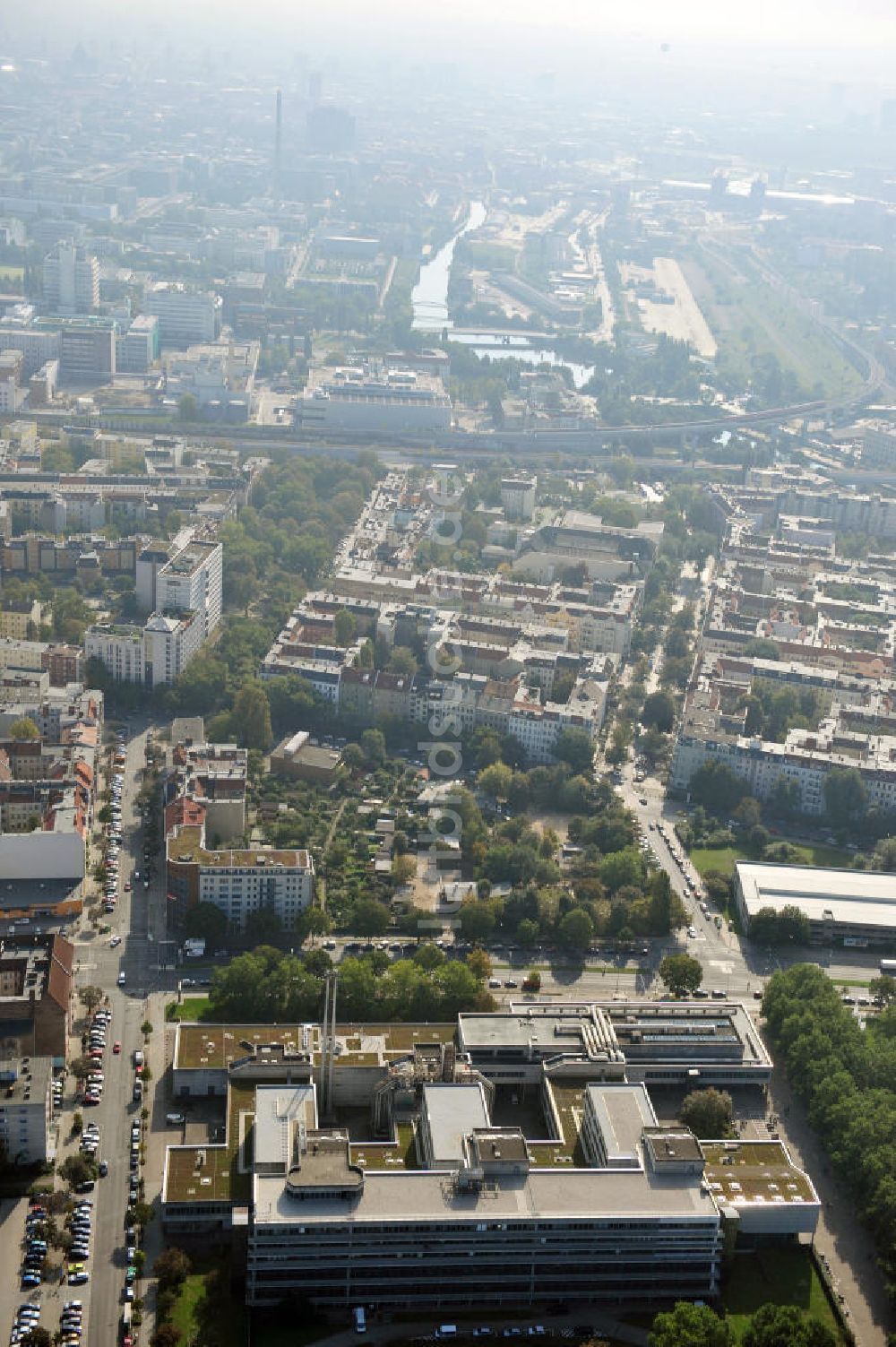 Luftaufnahme Berlin - Zentraler Campus der Beuth Hochschule für Technik Berlin