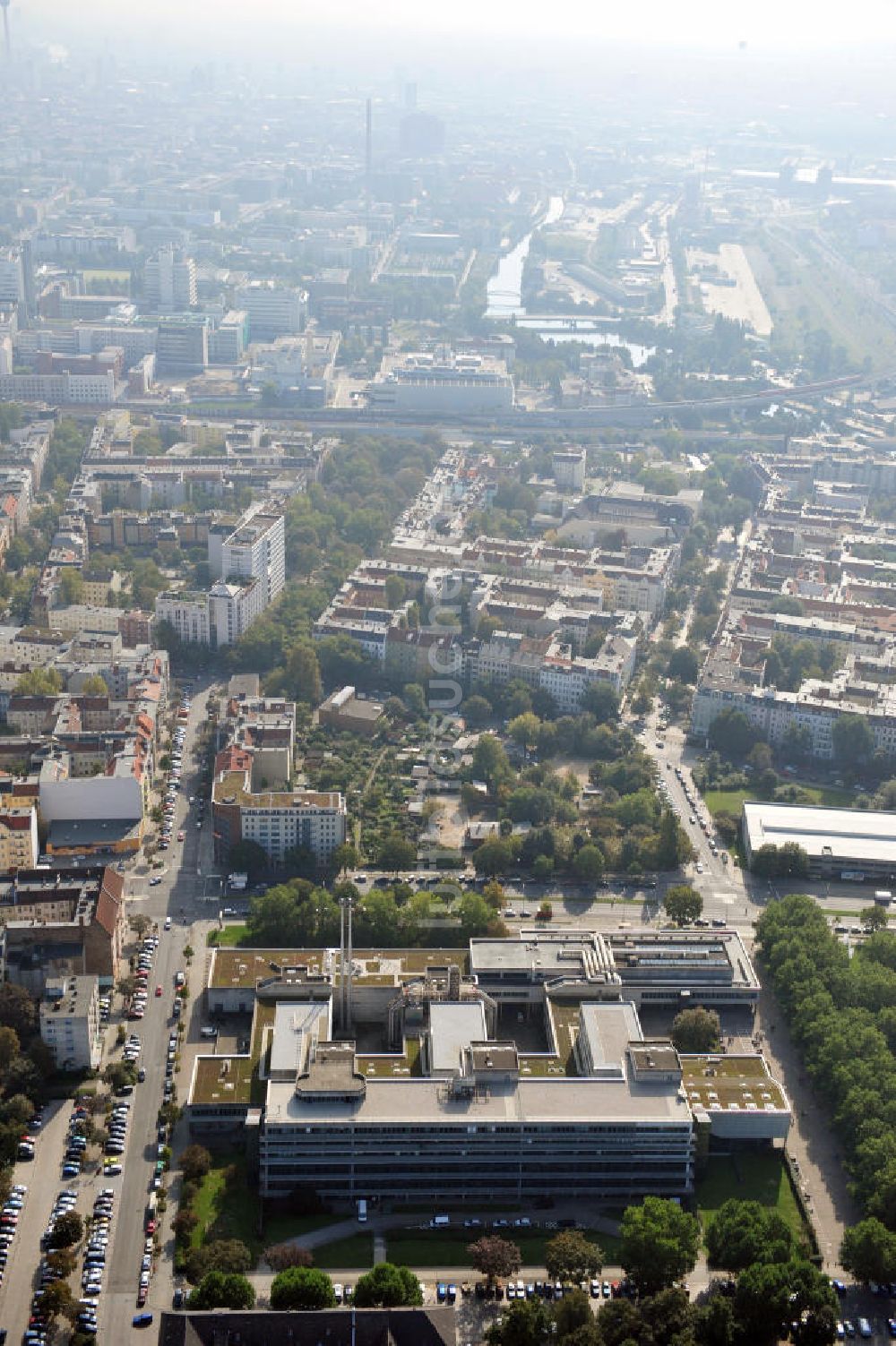 Berlin von oben - Zentraler Campus der Beuth Hochschule für Technik Berlin