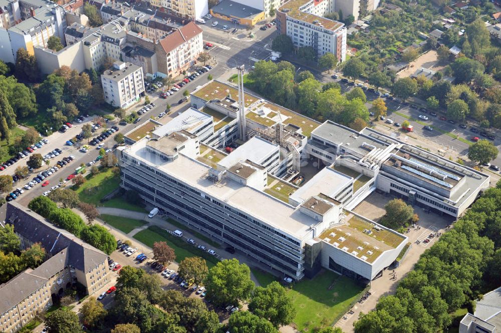 Berlin aus der Vogelperspektive: Zentraler Campus der Beuth Hochschule für Technik Berlin