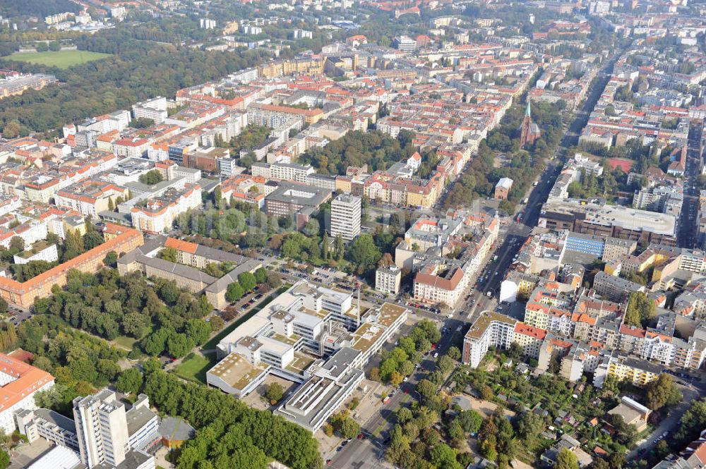 Luftaufnahme Berlin - Zentraler Campus der Beuth Hochschule für Technik Berlin