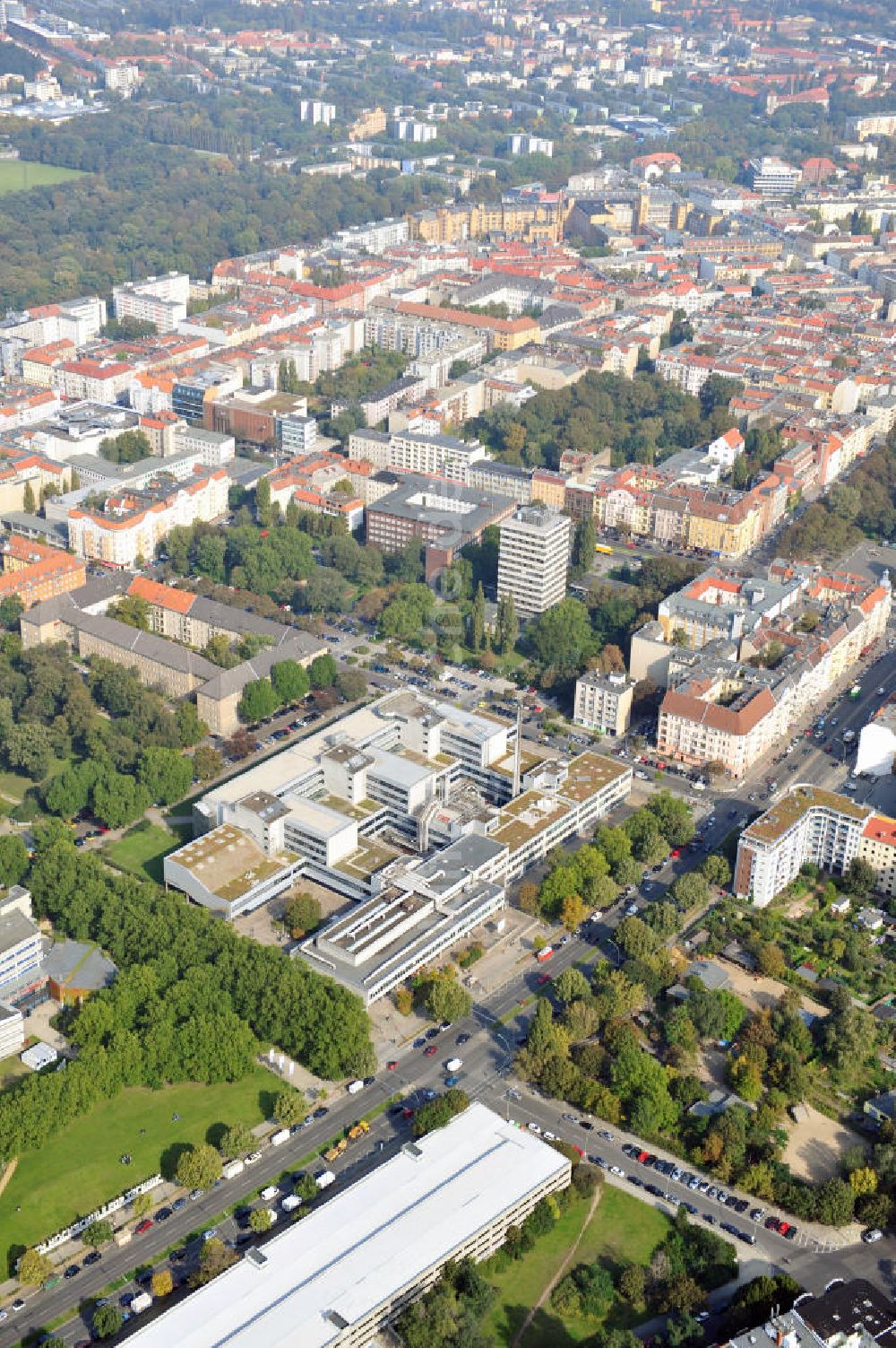 Berlin von oben - Zentraler Campus der Beuth Hochschule für Technik Berlin