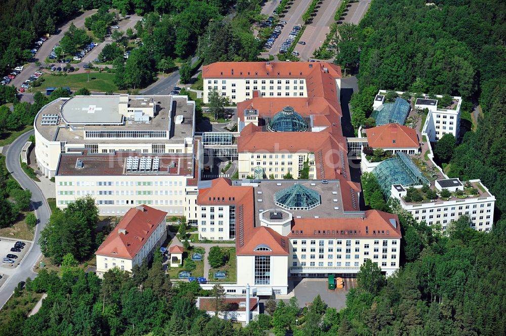 Luftbild Bad Berka - Zentralklinik Bad Berka in Thüringen