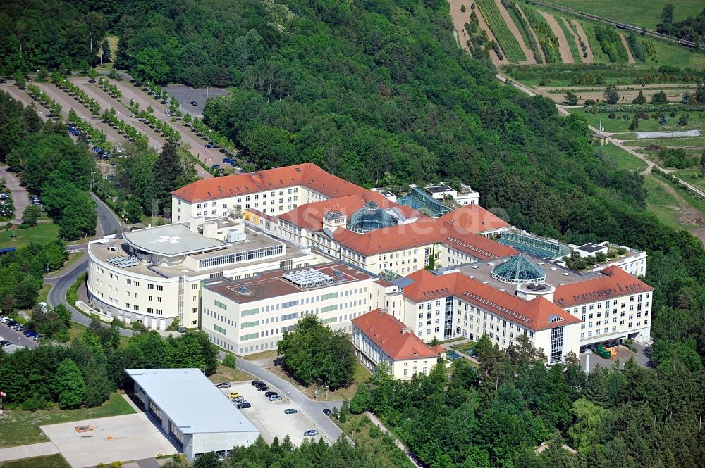 Bad Berka von oben - Zentralklinik Bad Berka in Thüringen