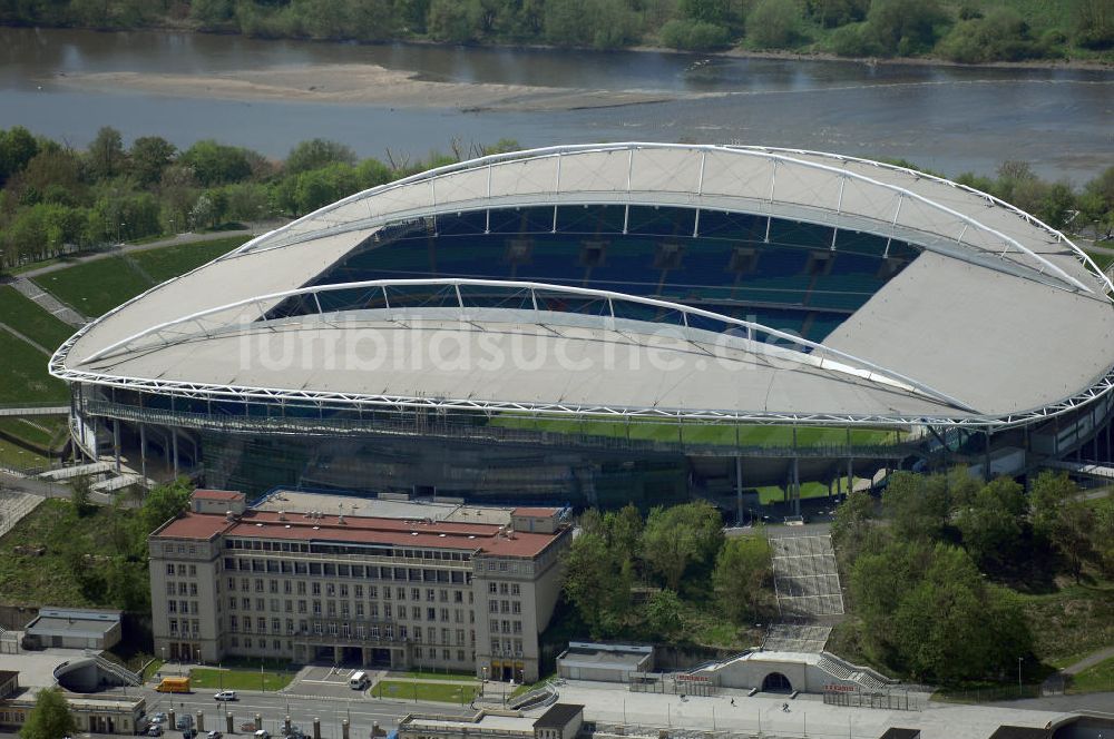 Leipzig aus der Vogelperspektive: Zentralstadion Leipzig