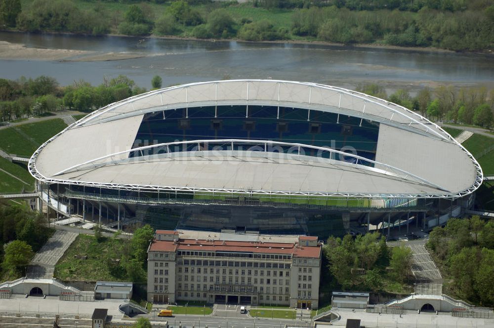 Leipzig von oben - Zentralstadion Leipzig