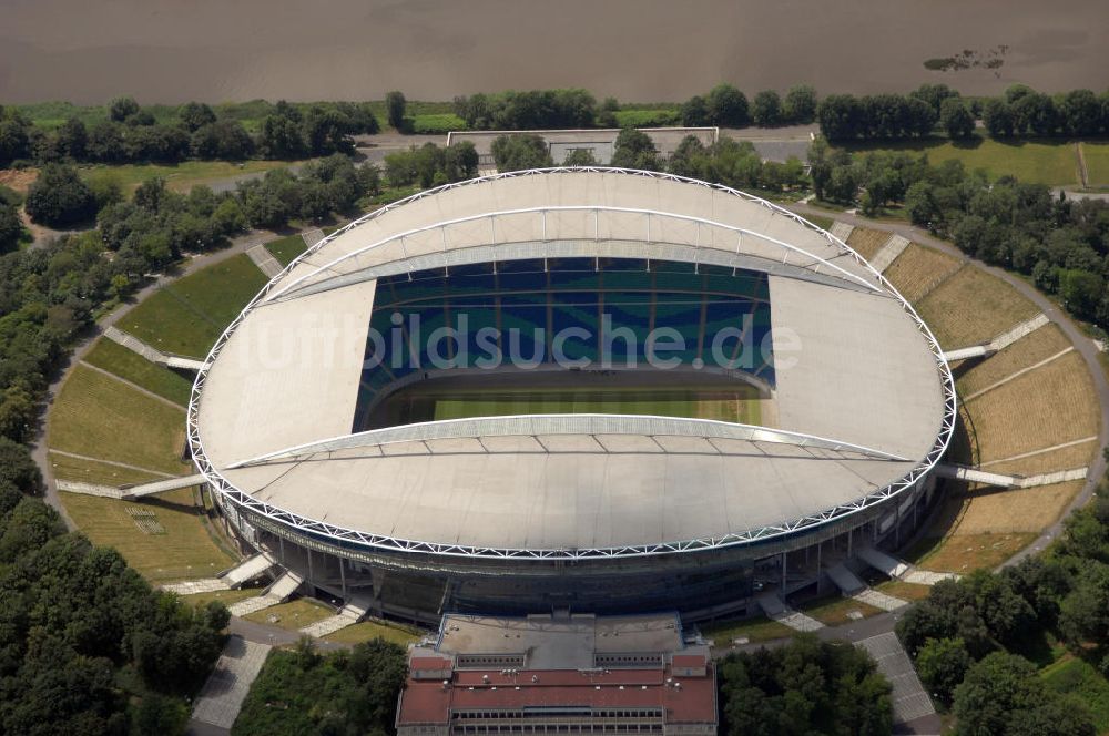 Leipzig von oben - Zentralstadion Leipzig