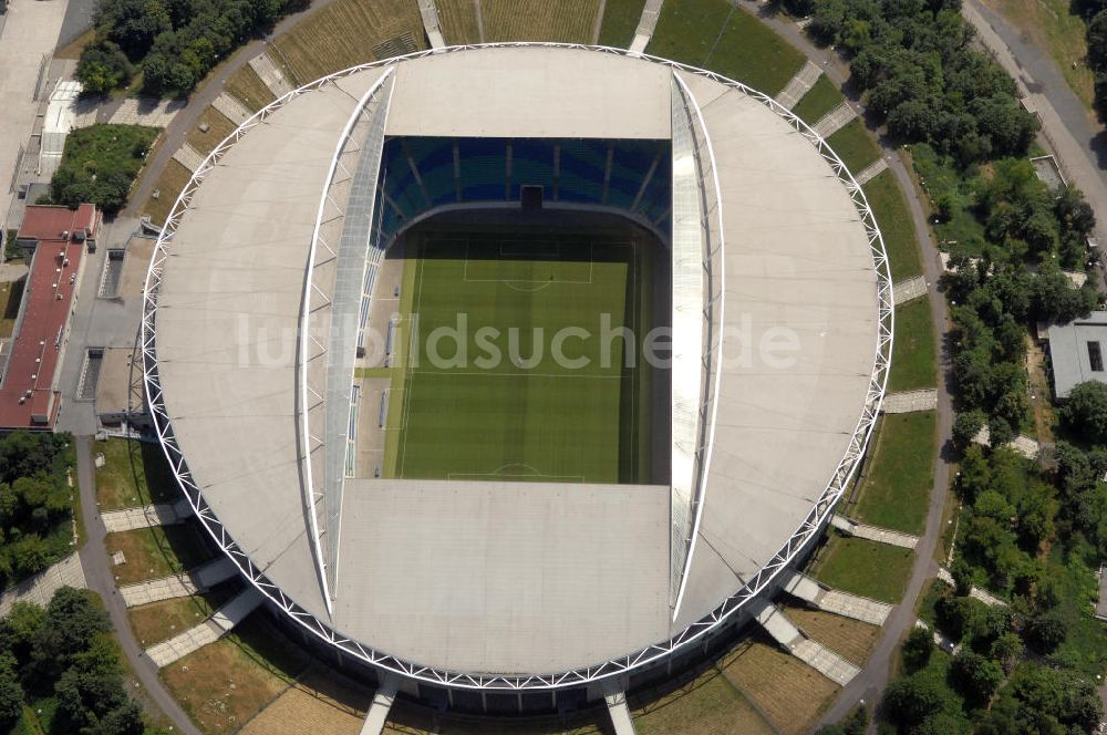 Leipzig aus der Vogelperspektive: Zentralstadion Leipzig