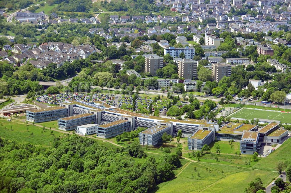 Luftaufnahme Koblenz - Zentralstelle für Fernstudien an Fachhochschulen an der Konrad-Zuse-Straße in Koblenz und im Bundesland Rheinland-Pfalz 