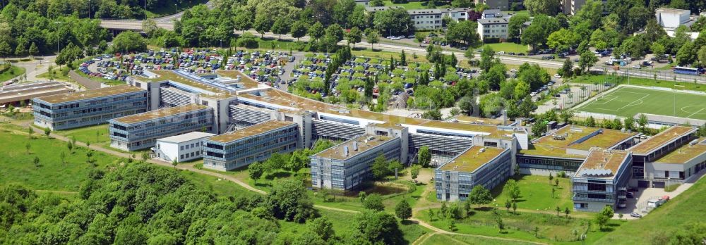 Koblenz von oben - Zentralstelle für Fernstudien an Fachhochschulen an der Konrad-Zuse-Straße in Koblenz und im Bundesland Rheinland-Pfalz 