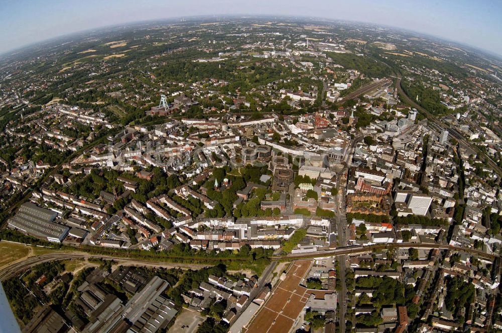 Luftaufnahme Bochum - Zentrum Bochum