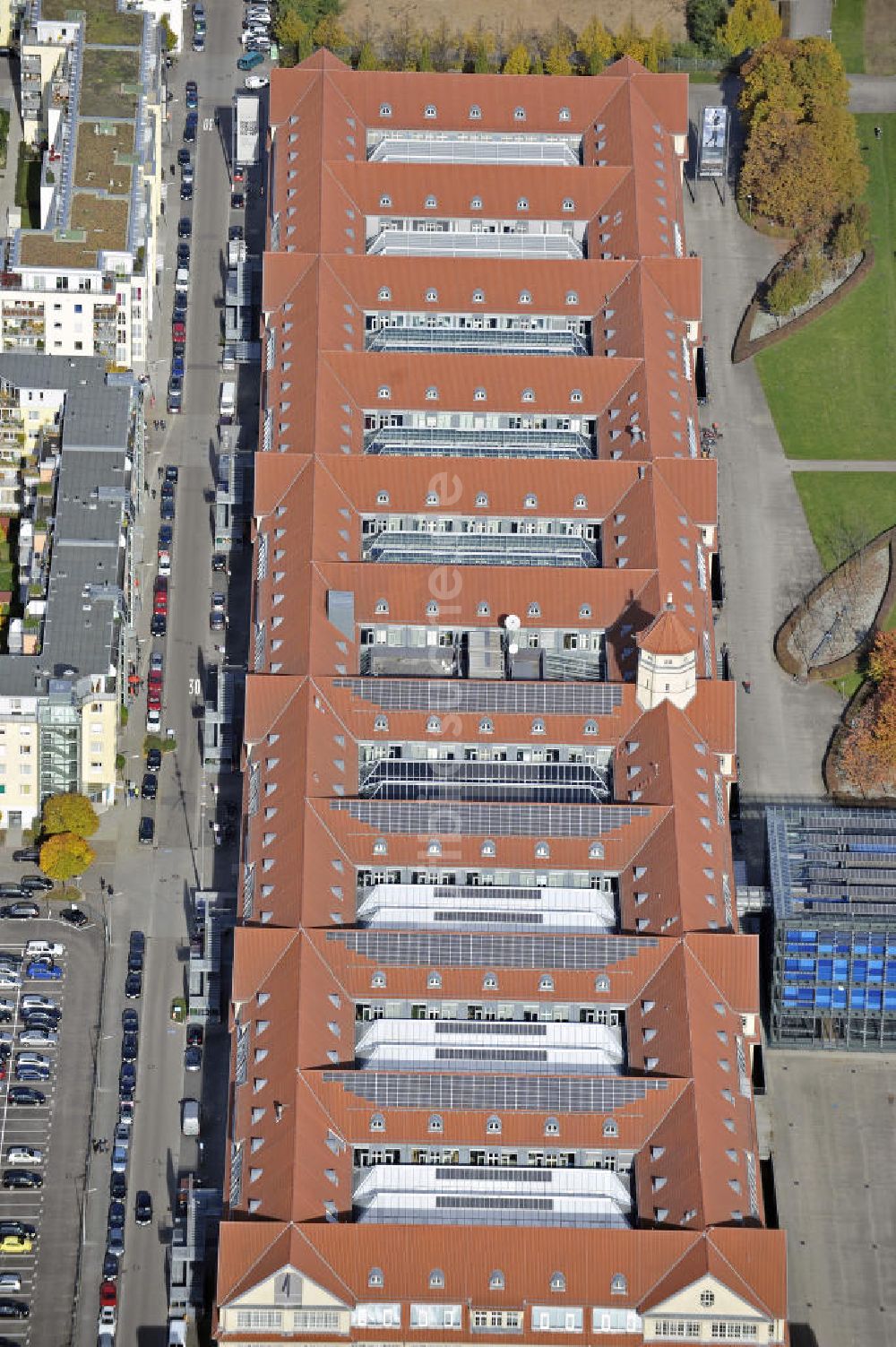 Karlsruh von oben - Zentrum für Kunst und Medientechnologie Karlsruhe