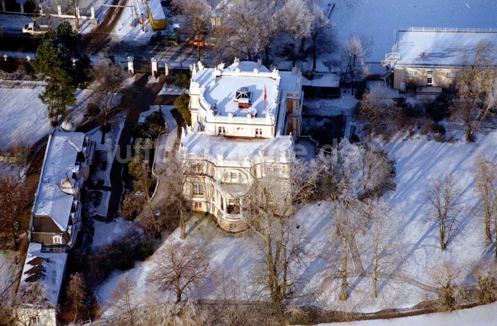 Luftbild Zeuthen - Brandenburg - Zeuthen - Brandenburg, DUSSMANN-Villa am Zeuthener See Gemeindeverwaltung Schillerstraße 1, 15738 Zeuthen Gemeinde@Zeuthen