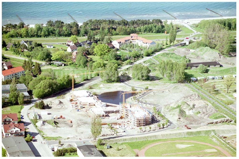 Zingst von oben - Zingst, Baustelle Ferienanlage