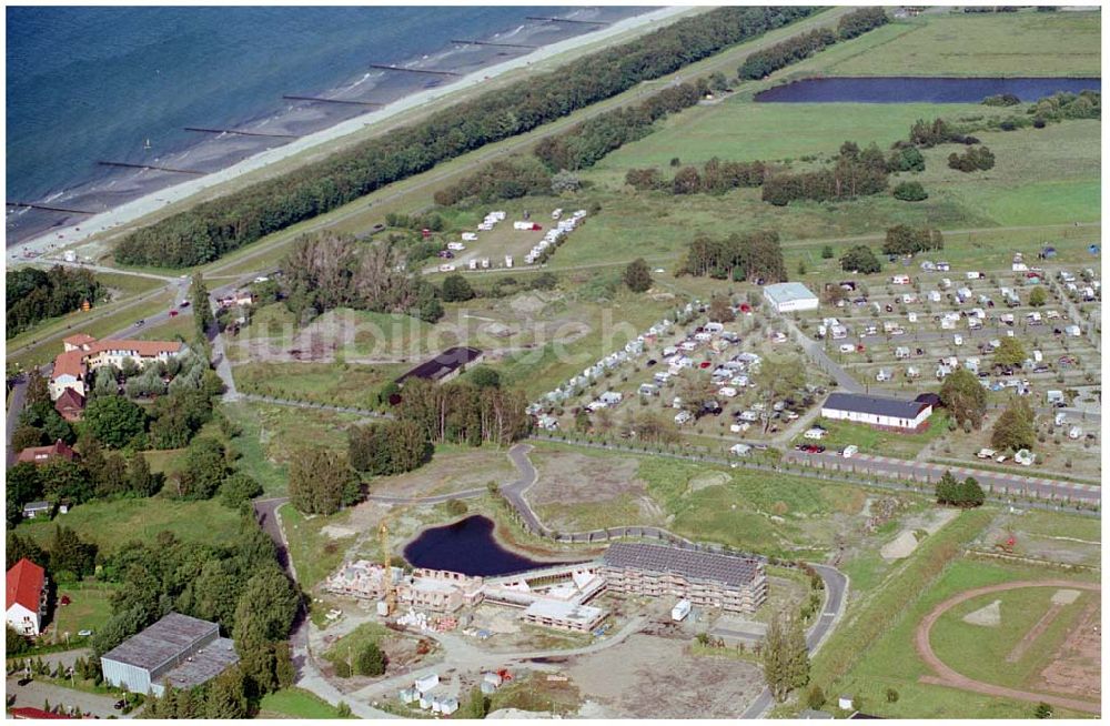 Luftaufnahme Zingst - Zingst, Baustelle Ferienanlage