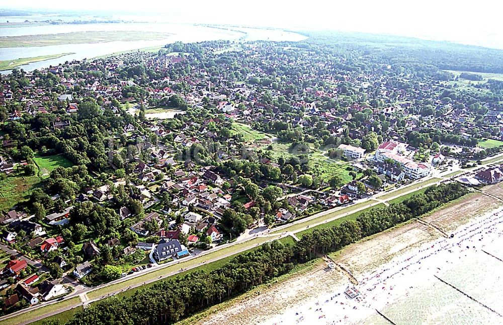 Luftbild Zingst / Mecklenburg Vorpommern - Zingst / Mecklenburg Vorpommern Stadtansicht von Zingst