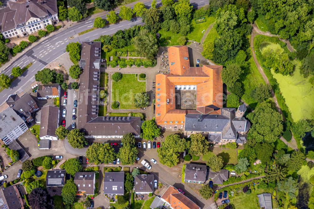 Luftbild Mülheim an der Ruhr - Zisterzienserinnenkloster Saarn in Mülheim an der Ruhr im Bundesland Nordrhein-Westfalen