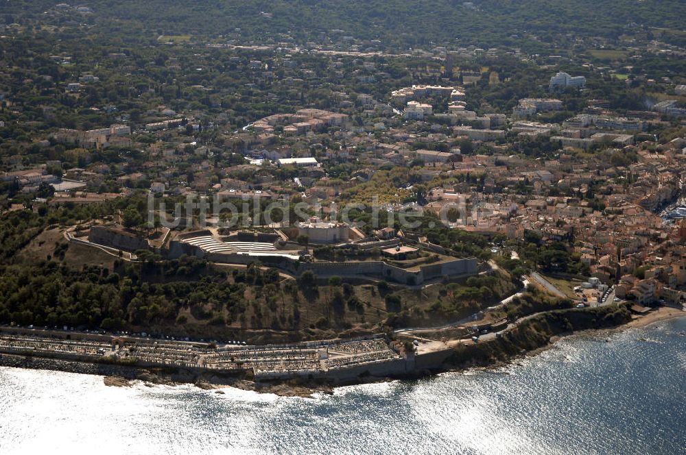 St. Tropez aus der Vogelperspektive: Zitadelle (La Citadelle) von St. Tropez / La Citadelle de St. Tropez