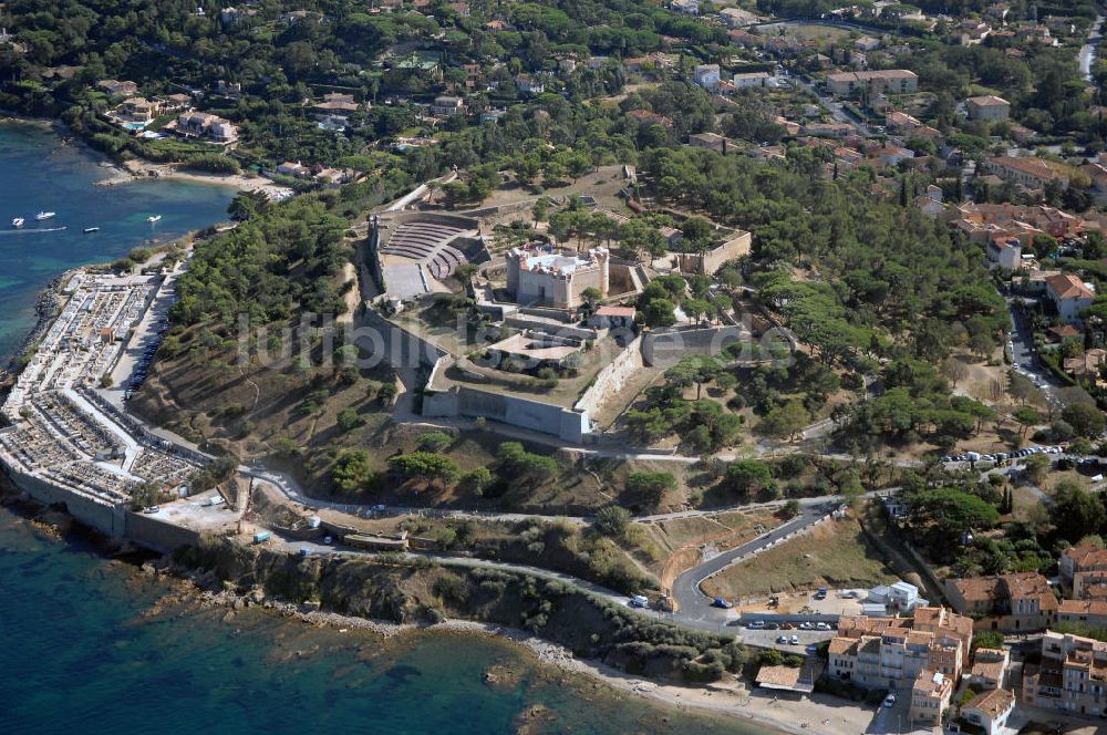 Luftbild St. Tropez - Zitadelle (La Citadelle) von St. Tropez / La Citadelle de St. Tropez