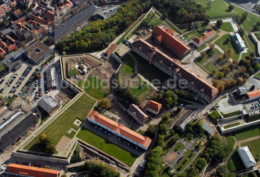 Luftbild Erfurt - Zitadelle Petersberg in Erfurt